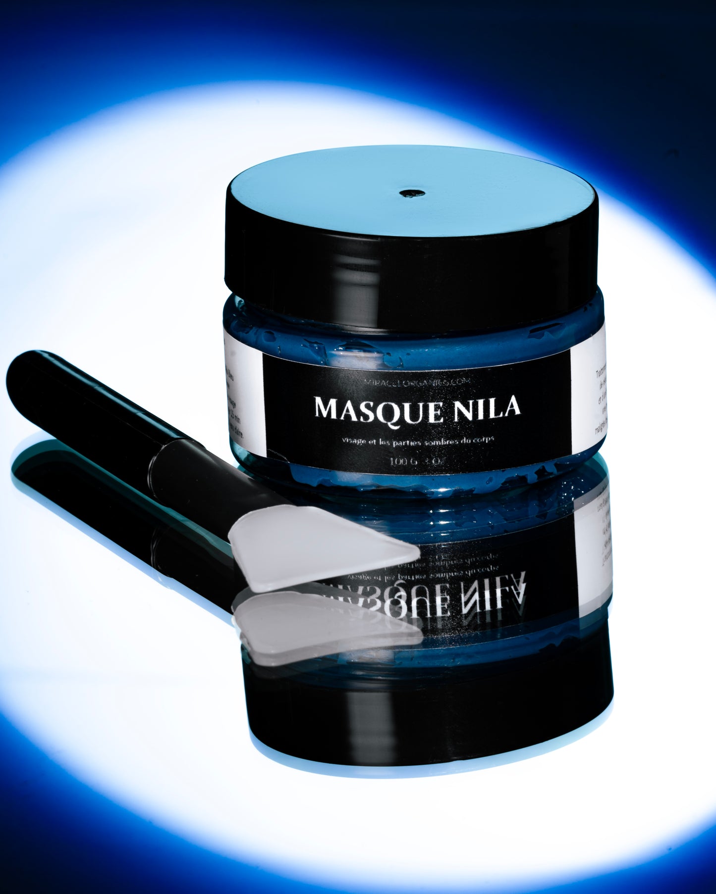 Masque Nila + Pinceau en silicone